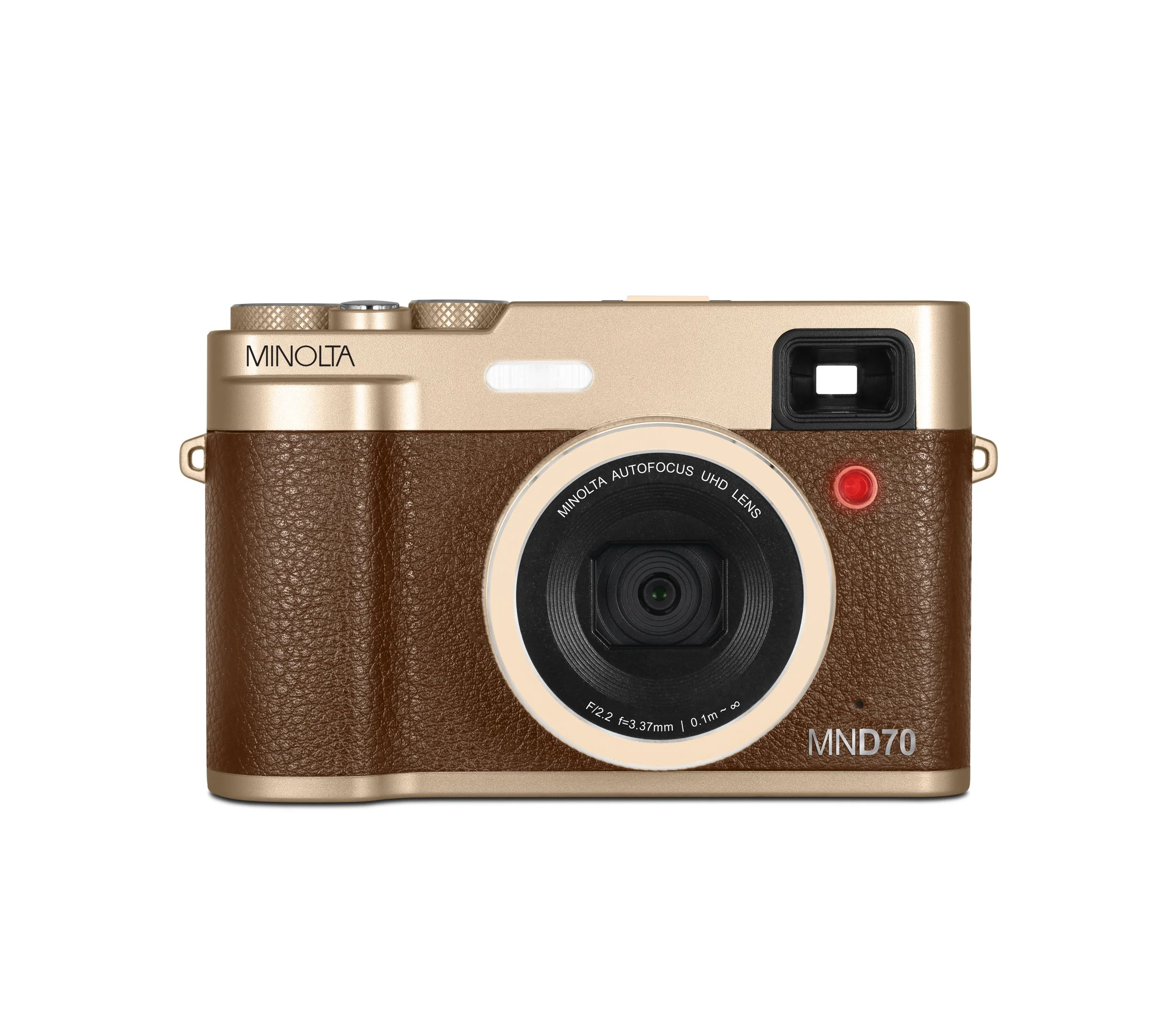 MND70 48 MP Autofocus / 5K Ultra HD Camera w/Selfie Lens — Minolta